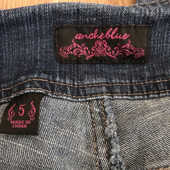 Anchor Blue Skinny Low Rise Jeans - Picture 8 of 9